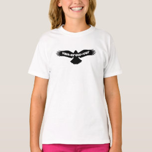 Youngster's t-shirt with Vancouver Crow Logo
