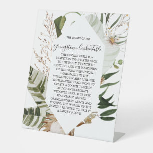 YOUNGSTOWN COOKIE TABLE SIGN WEDDING