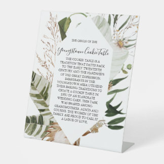 YOUNGSTOWN COOKIE TABLE SIGN WEDDING