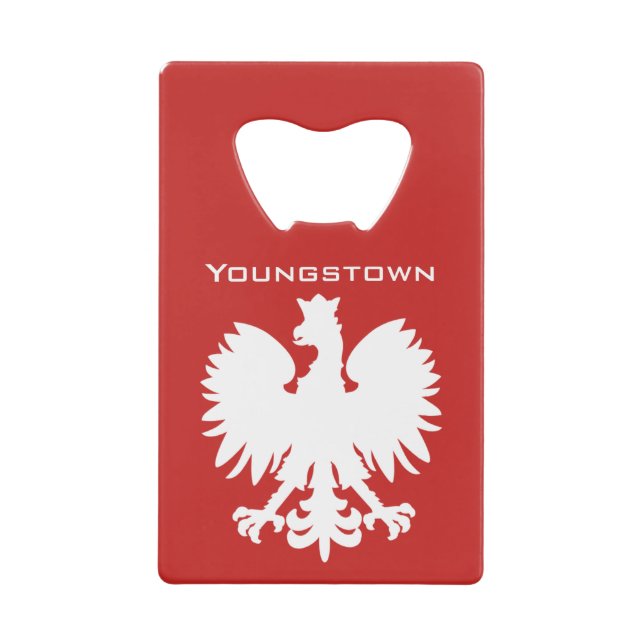Youngstown Polish Eagle Bottle Opener (Front)