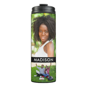 YOUR 10 PHOTOS & NAME custom tumbler