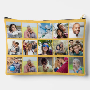 YOUR 15 Photos Custom Accessory Pouch