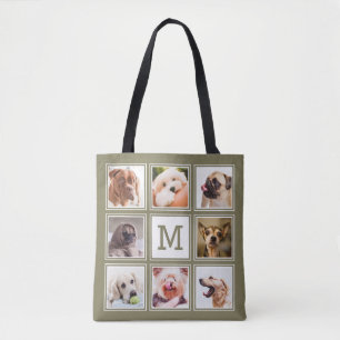 YOUR 16 PHOTOS & MONOGRAM bags