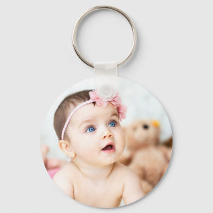 Your 2 Photo Personalise Kid's Pictures Keychain