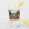 YOUR 2 photos & name custom pint glass