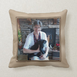 Your 2 Photos Personalised Pillow Here