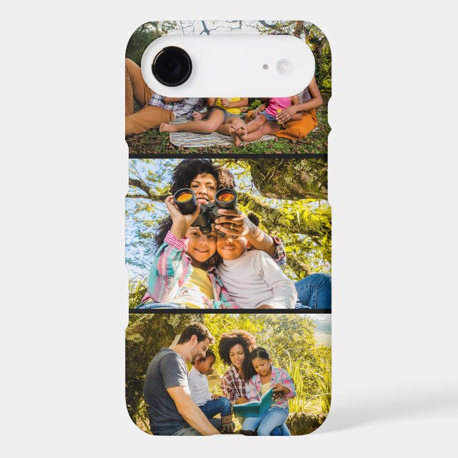 YOUR 3 Photos custom phone cases (Back)