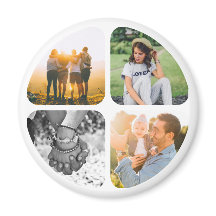 Your 4 Photos Fridge Magnet