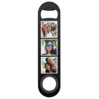 YOUR 6 Photos custom bottle opener