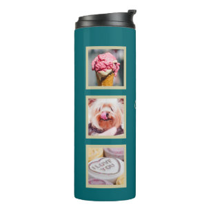 YOUR 6 PHOTOS custom tumbler