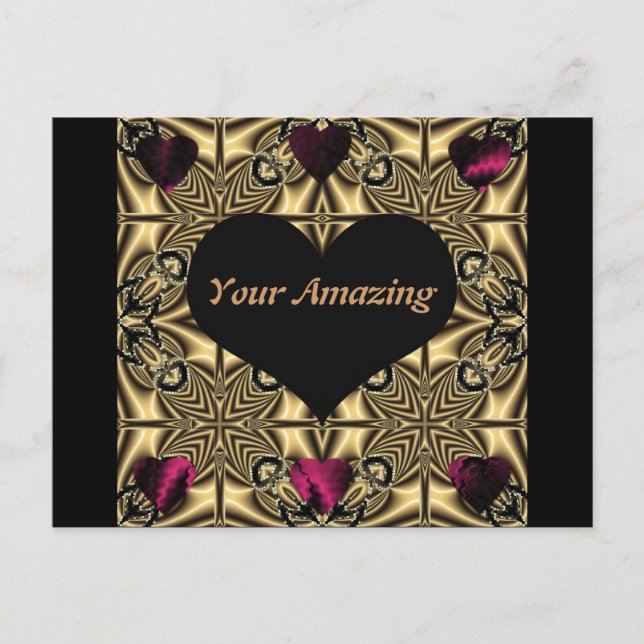 "Your Amazing"* Postcard (Front)