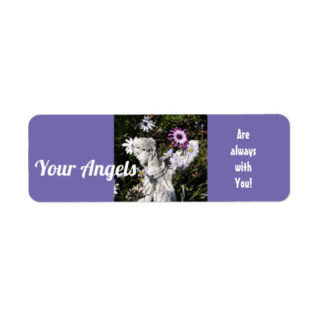 Your Angels Are Always with You Floral Angel (Front)