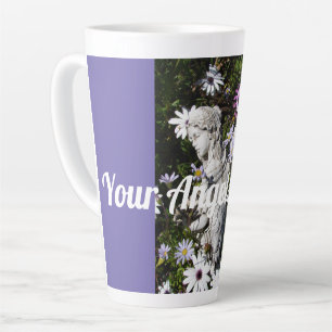 Your Angels Are Always with You Floral Angel Latte Mug