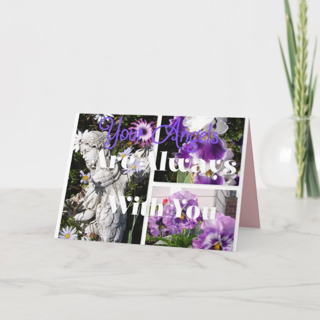 Your Angels are Always With You Get Well Card (Front)