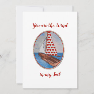 Your are the Wind in my Sail Holiday Card