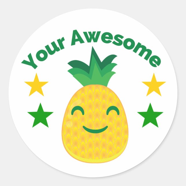 Your Awesome Sticker (Front)