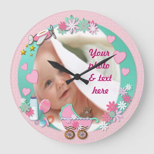 Your  Baby Photo Clock (Front)