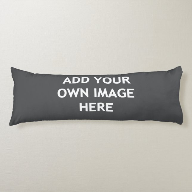 Your background colour, your image, your own text body cushion (Front)