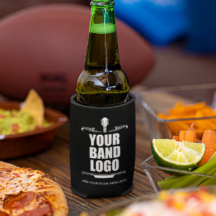 Your Band Logo Can Cooler