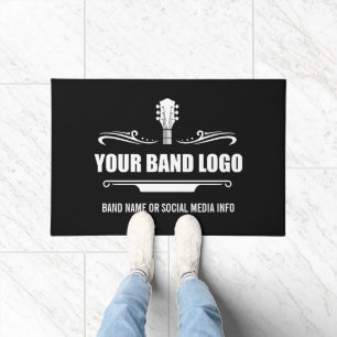 Your Band Logo - Choose Your Background Colour Doormat