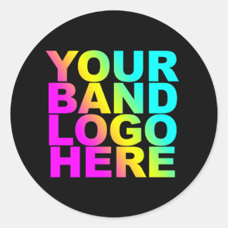 YOUR BAND LOGO STICKERS