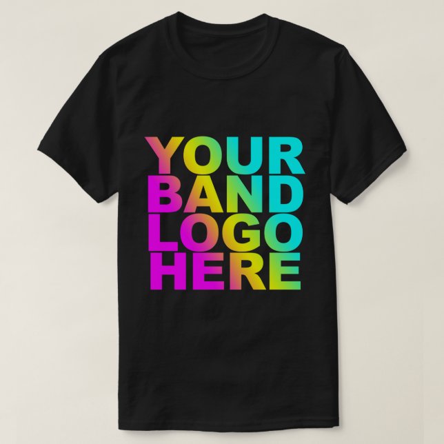 YOUR BAND LOGO T-SHIRT (Design Front)