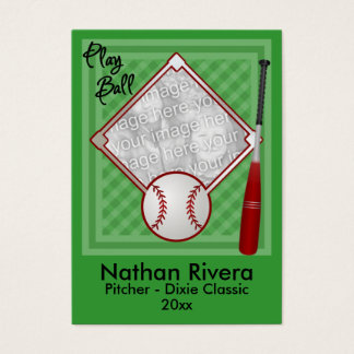 Your Baseball Trading Card