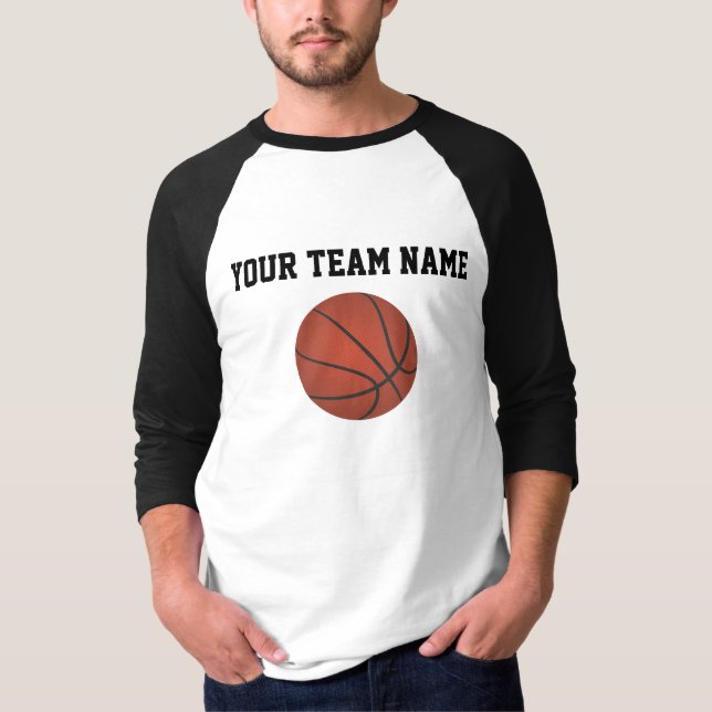 YOUR BASKETBALL TEAM NAME T-Shirt (Front)