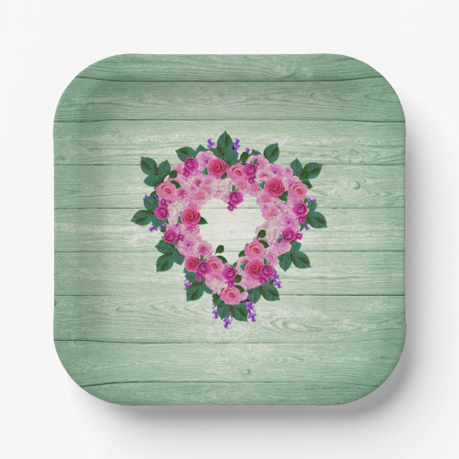 Your Beautiful Heart Paper Plate (Front)