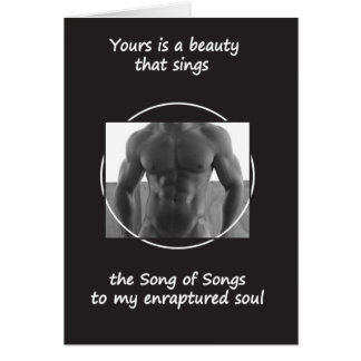 Your Beauty Sings (Blank Inside)