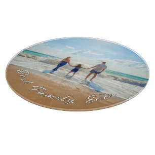 Your Best Family Ever Photo Cutting Board Gift
