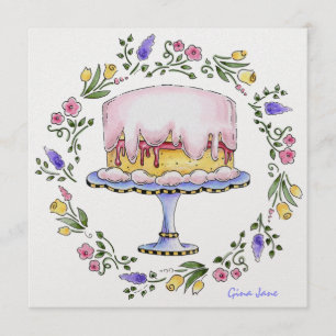 Your Birthday / Luncheon / Party Invitation - SRF