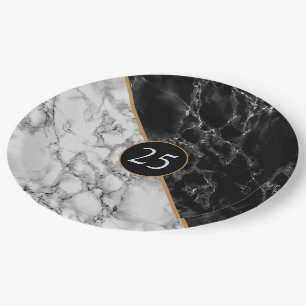 Your Birthday or Anniversary Paper Plates Example