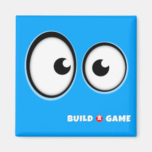 Your blue friend is now magnetic! magnet