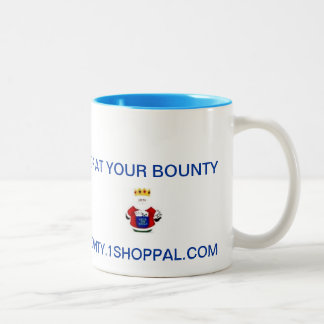YOUR BOUNTY COFFEE MUG, WITH AVATAR Two-Tone COFFEE MUG