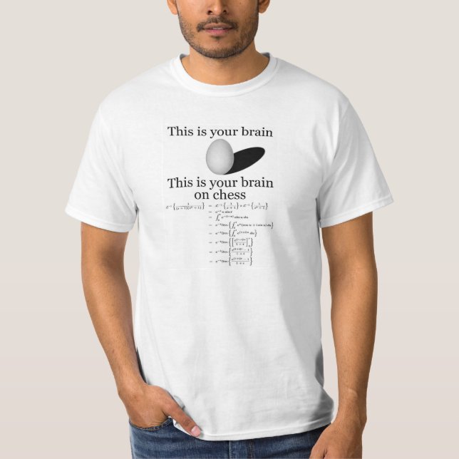 Your Brain on Chess T-Shirt (Front)
