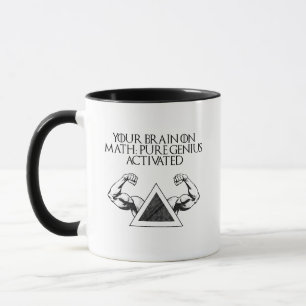 Your Brain On Math Pure Genius Activated Mug