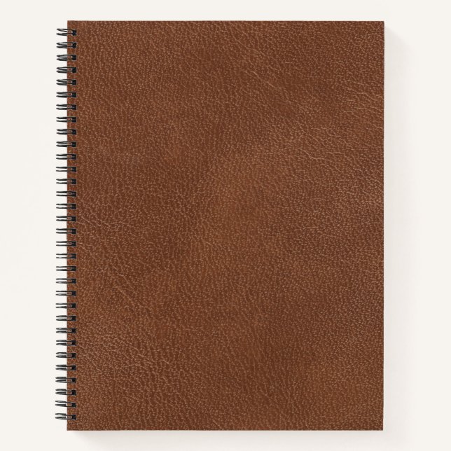 Your Brand, Your Canvas: 8.5" x 11" Branded  Notebook (Front)