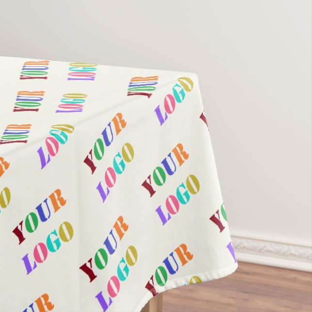 Your Branded Business Logo Promotional Tablecloth (In Situ)