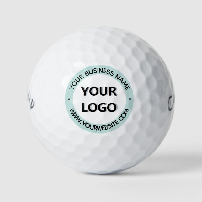 Your Branded Company Logo Stamps Golf Balls (Front)