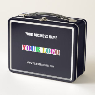 Your Branded Company Metal Lunch Box Example