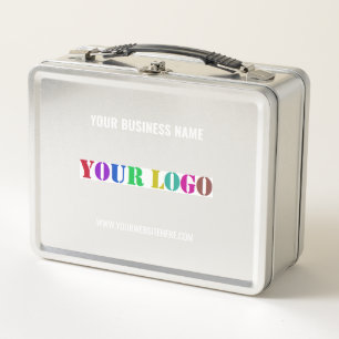 Your Branded Company Metal Lunch Box Example
