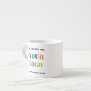 Your Branded Logo and Text Business Espresso Mug