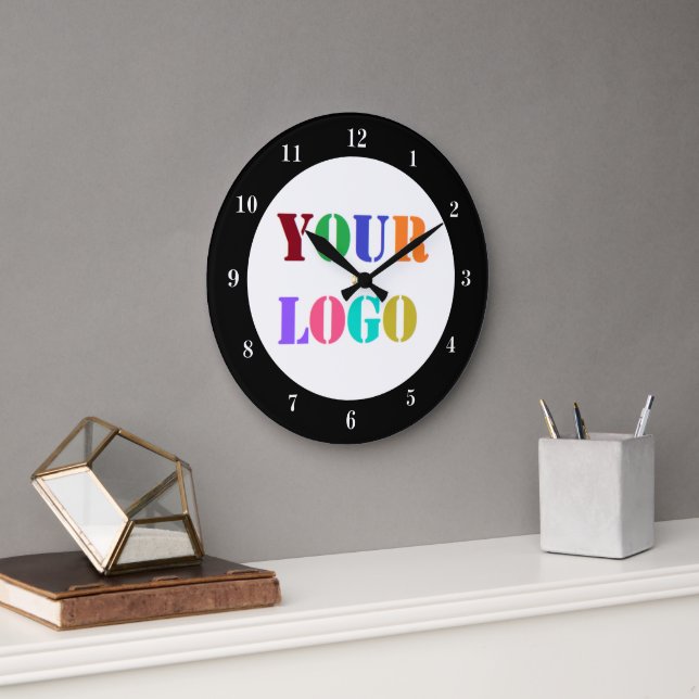 Your Branded Promotional Business Clock Template (Office)