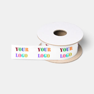 Your Branded Promotional Business Ribbon Template Satin Ribbon