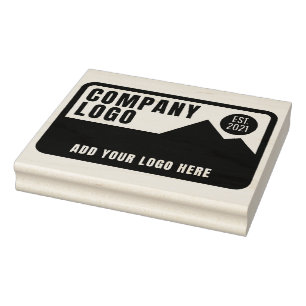Your Business Brand Logo Rubber Stamp