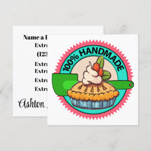 Your Business Flat Card