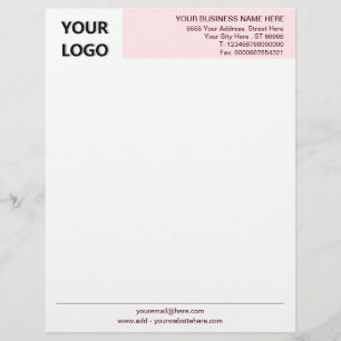 Your Business Info Company Letterhead Template