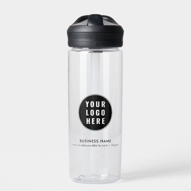 Your Business Logo and Company Promotional Custom Water Bottle (Front)