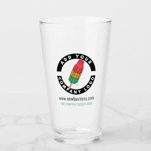 Your Business Logo and Company Website Address Glass
